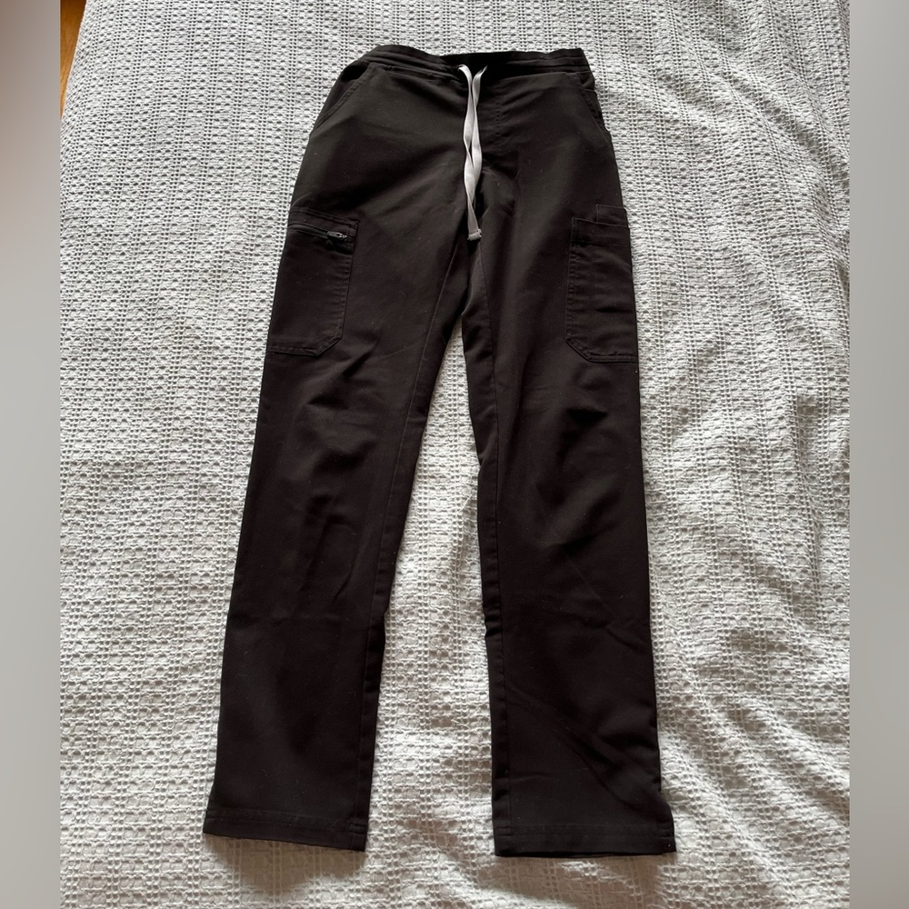 Figs Yola scrub pants XXS Black